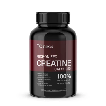 Customized Label Sports Supplement Creatine Capsules for Energy Muscle and Energy Enhancer for Adults Boosting Energy Metabolism