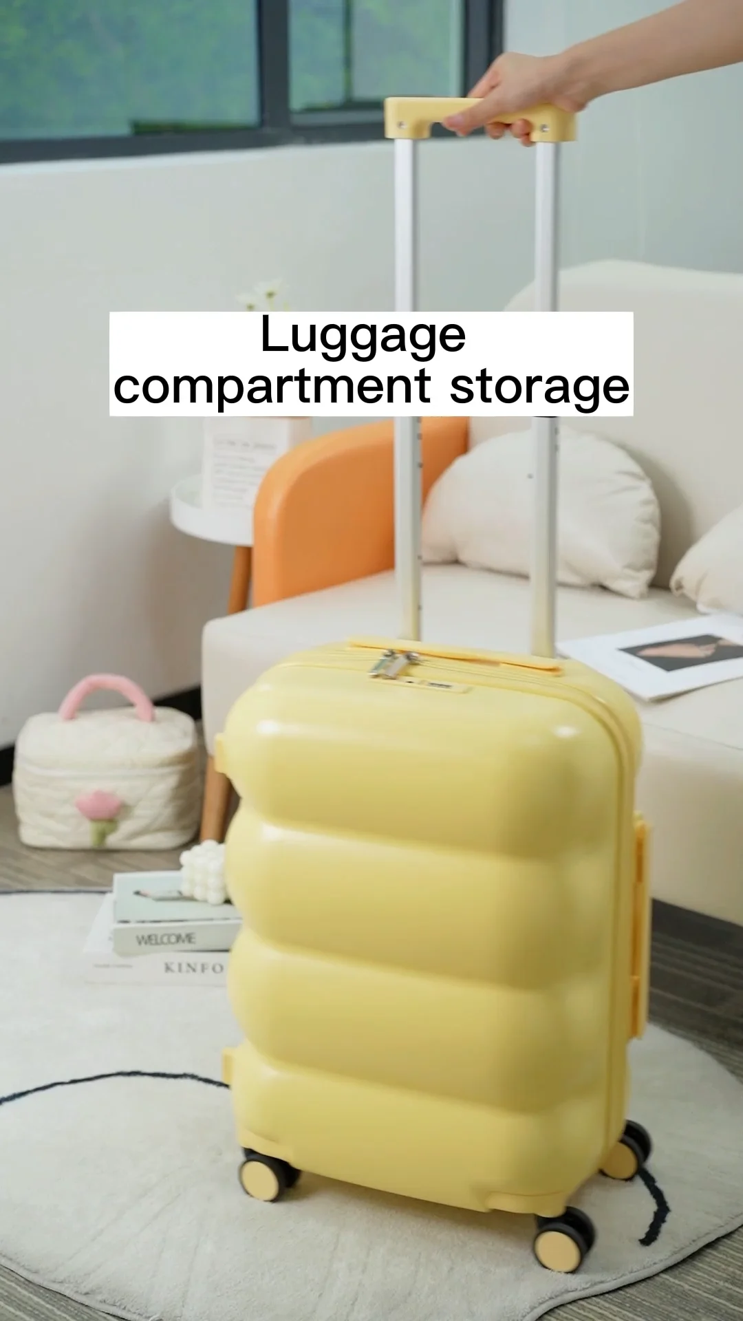 Aji Travel Valise Luggage Suitcase Bag Lightweight Tsa Lock Fashion