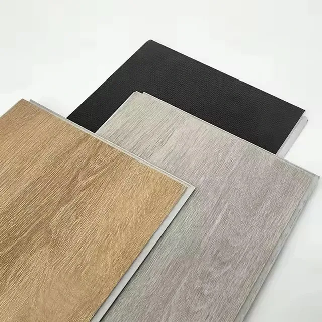 China Manufacturer Wood Grain PVC Vinyl Flooring Plank Spc Marble Tiles Plastic Floor