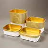 Gold Foil Paper Bowl