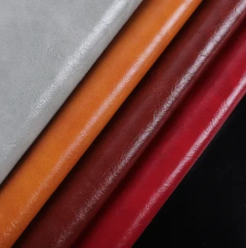 Unique Design Hot Sale Customized Colors Brown Leather Fabric Faux Leather Upholstery Leather Eco-friendly Fabric