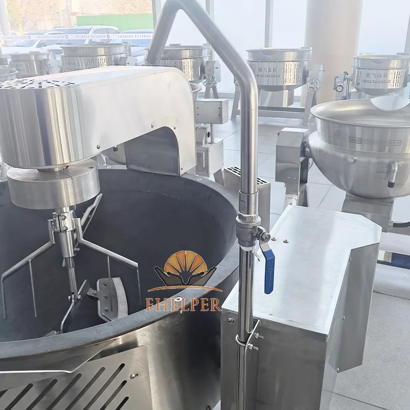 工業用攪拌大釜 | 大型機械化鉄大釜食品加工 & コチーナ工業用自動