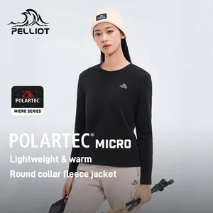 2026 A/W  High Quality Lightweight Windproof Warm O Neck Polartec Micro Fleece Jacket Coat for Women