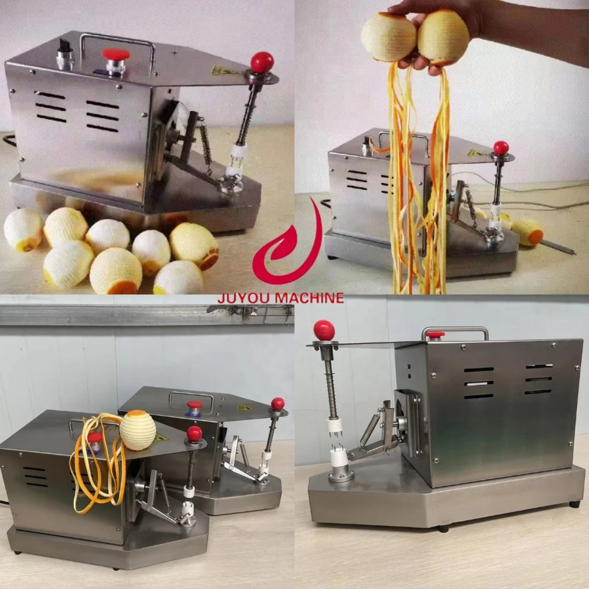 Electric Adjustable Small Fruit Peeling Machine apple Orange Kiwi Pear Lemon Peeler Automatic Fruit Skin Removing Machine