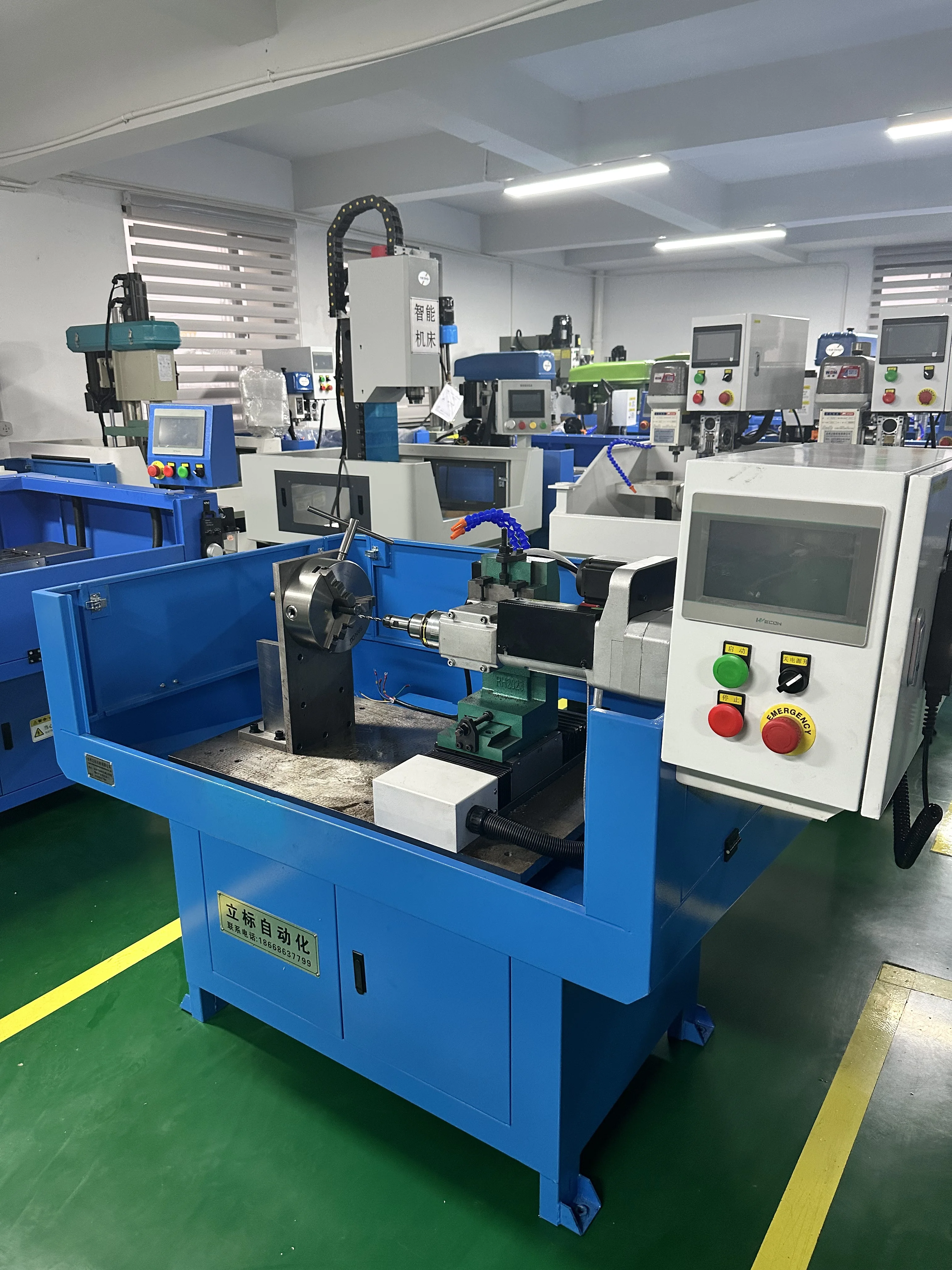 Innovative Design Servo-Powered Horizontal Chuck Drill Press Drilling Machine CNC for Lifting Table