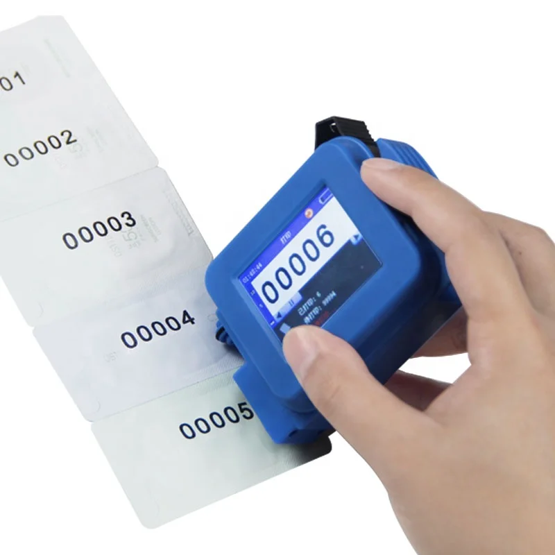 Mini Batch Coding Glass Logo Printing Machine Handy Ink Jet Printer