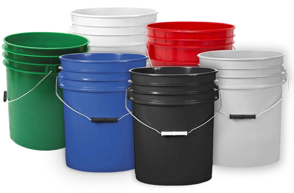 Wholesale Square Colour Bucket 1l25l Square Plastic Buckets With