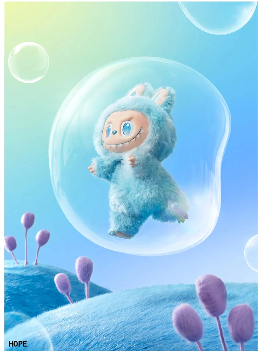 Popmart Legit Labubu V3 Serenity Doll - Mystery Box Plush Toys