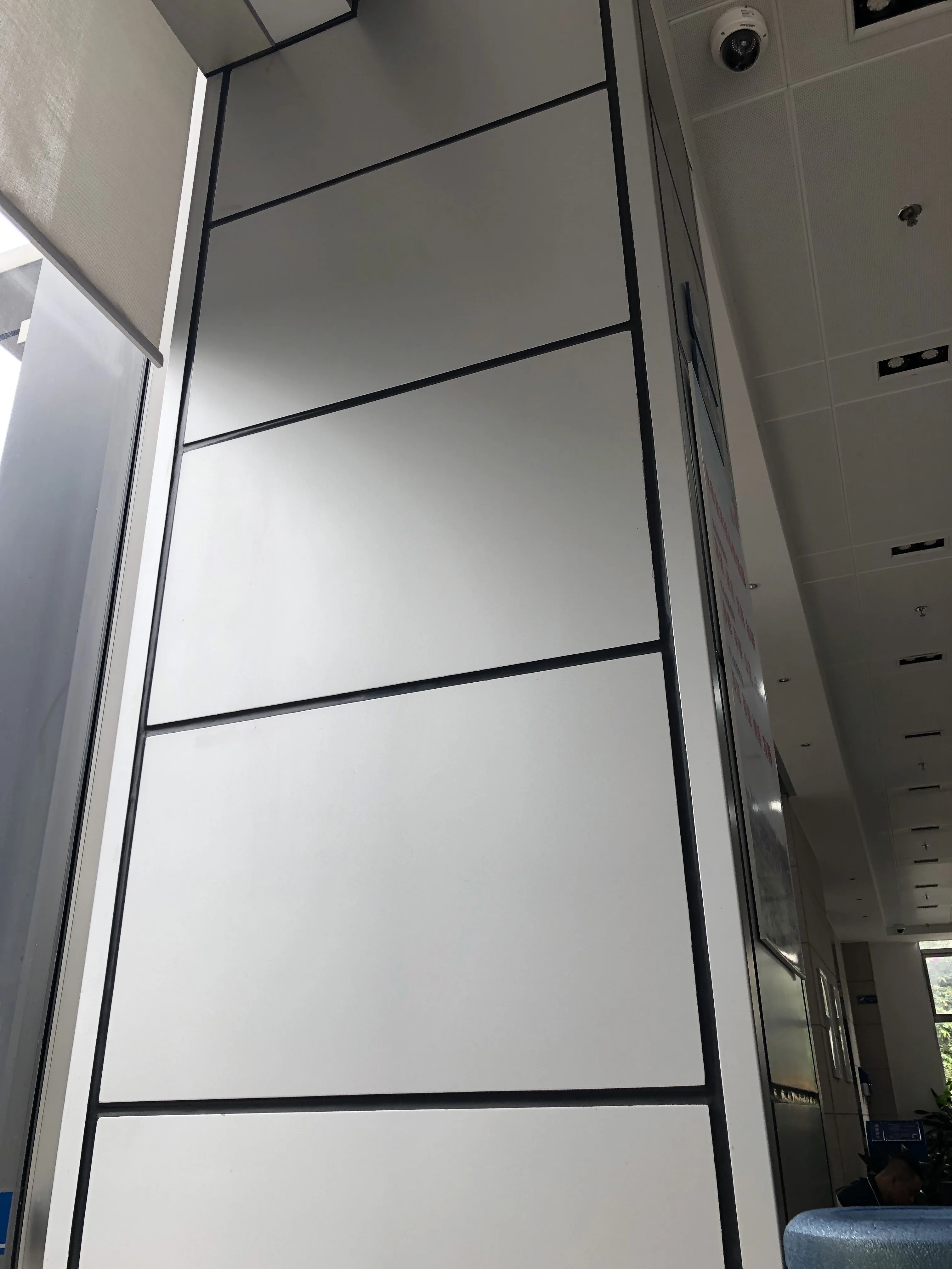 Perforated Aluminium Column Cladding square Circular Column Panel