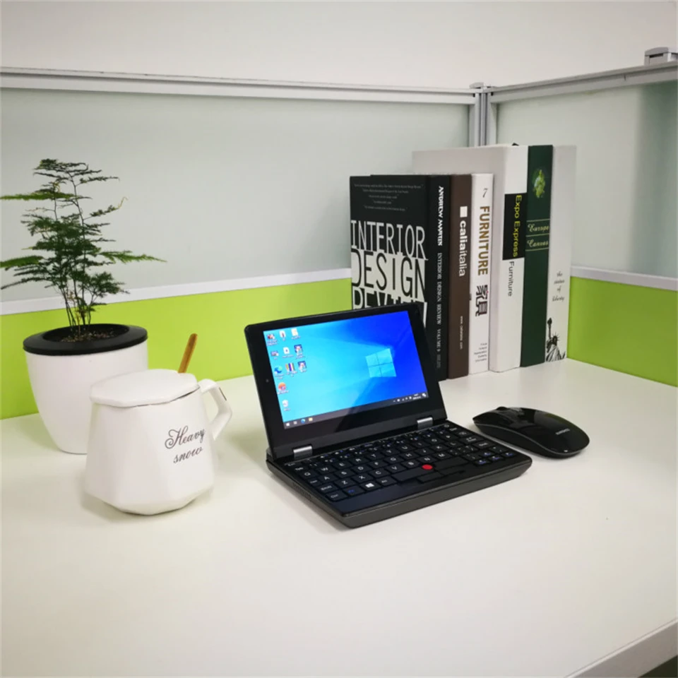 2022 Portable Mini Laptop Wins 11 7 Inch Touch Screen office Notebook J4105 12GB+1TB Pocket Netbook Win10 Micro Computer