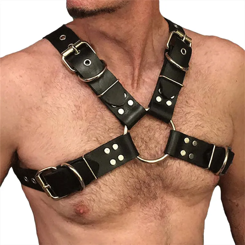 Body Harness for Men Factory Price Fashion Sexy Leather Bondage