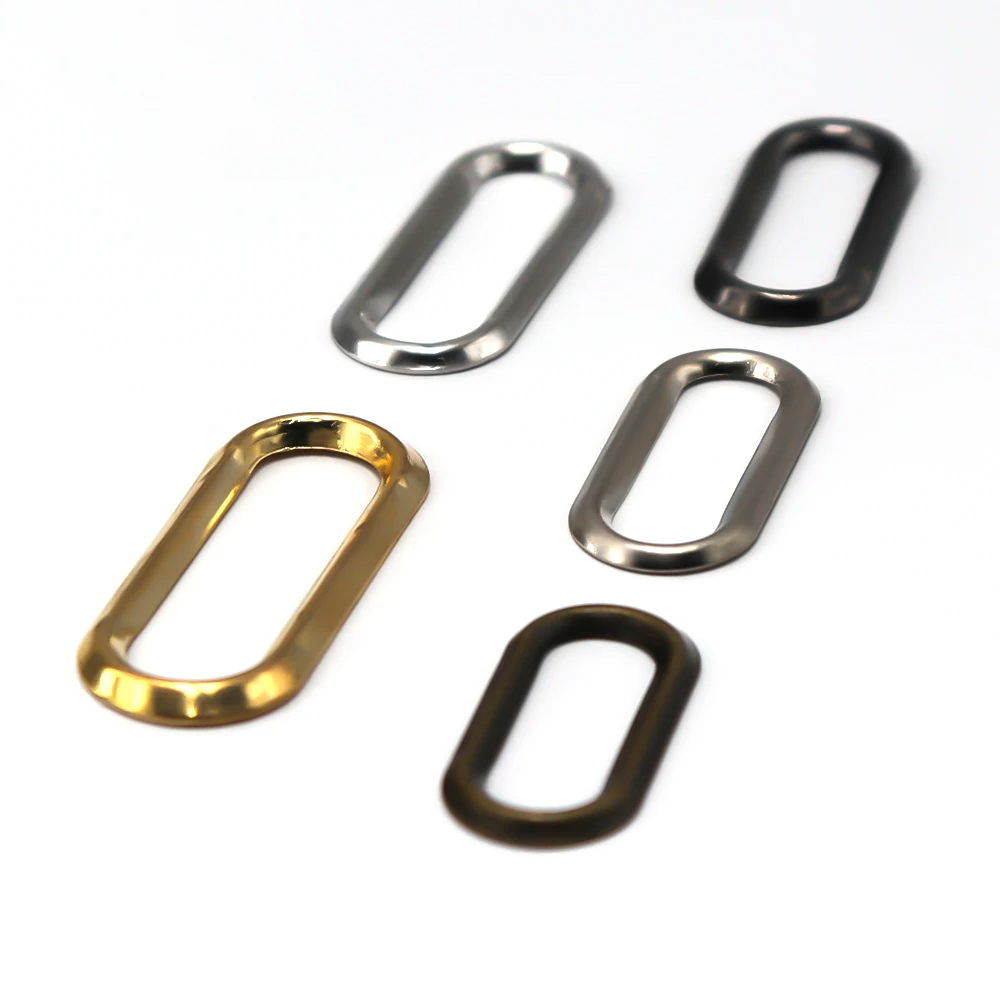 Модный дизайн под заказ, металлические люверсы, латунные люверсы для одежды и обуви