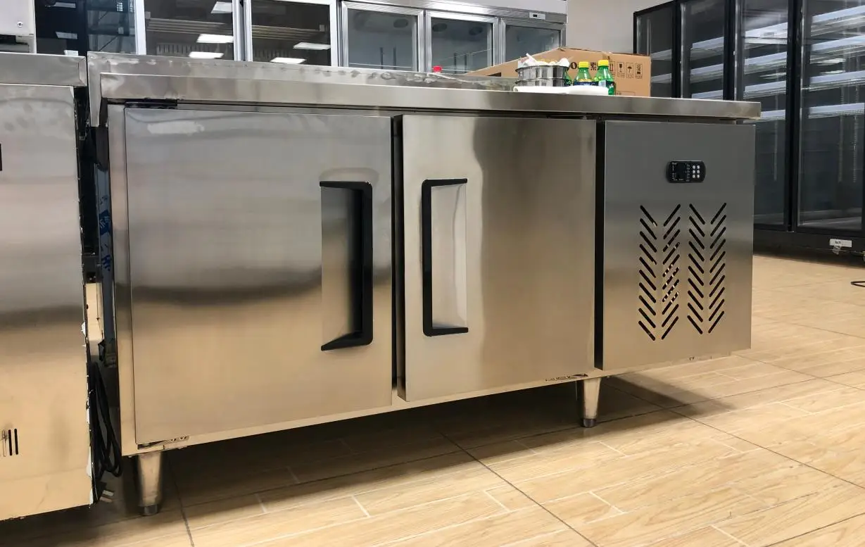 High Quality Restaurant Under Counter Fridge Freezer Worktop Kitchen