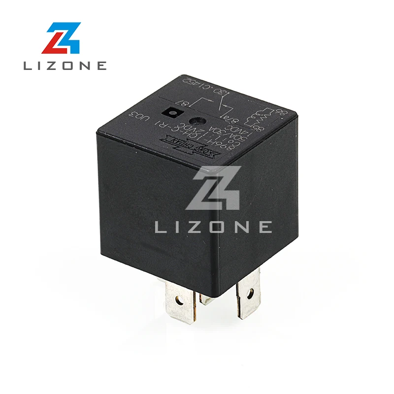 Relé 896H 1CH C R1 U03, 5 Pines Enchufable Relé Automotriz 12VDC SPDT 50A 12V Terminal De Flujo Hermético Relé Automotriz