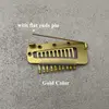 Gold ( flat end)