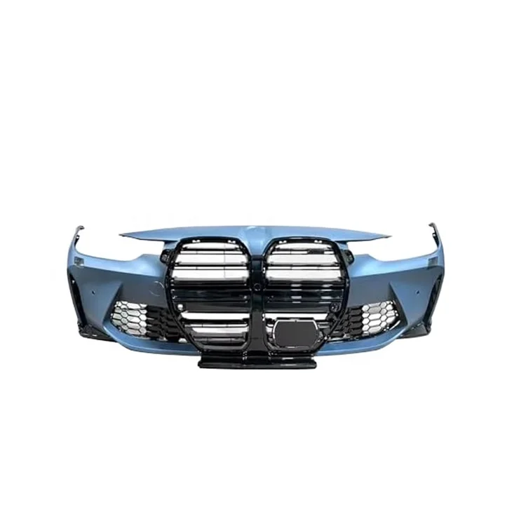 2013-2018 for BMW 3 Series F30  Facelift M3 G80 Style Complete Front Bumper Kit with Grille New Condition Compatible Conversion