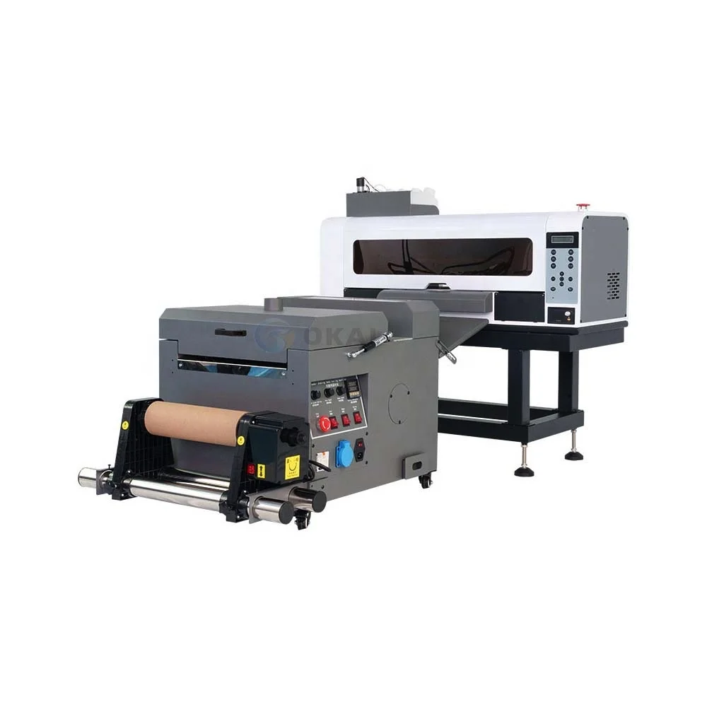 Okai 30cm A3 13 Inches Width Dtf Printer Shaker Dryer with Dual I3200 Xp600 4720 Printing Machine Inkjet Printers