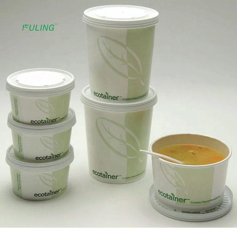 8 oz Disposable Soup Cups With Lids Plastic 240 Set – Pony Packaging