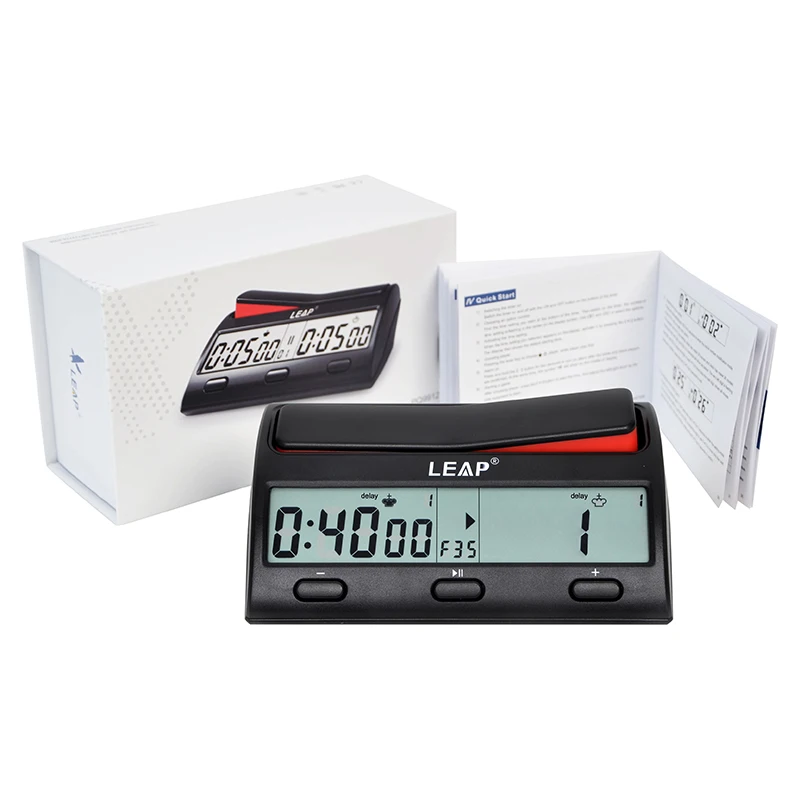 International Digital Electronic Chess Clock for Chess Set Tournament Essential for Chess Games