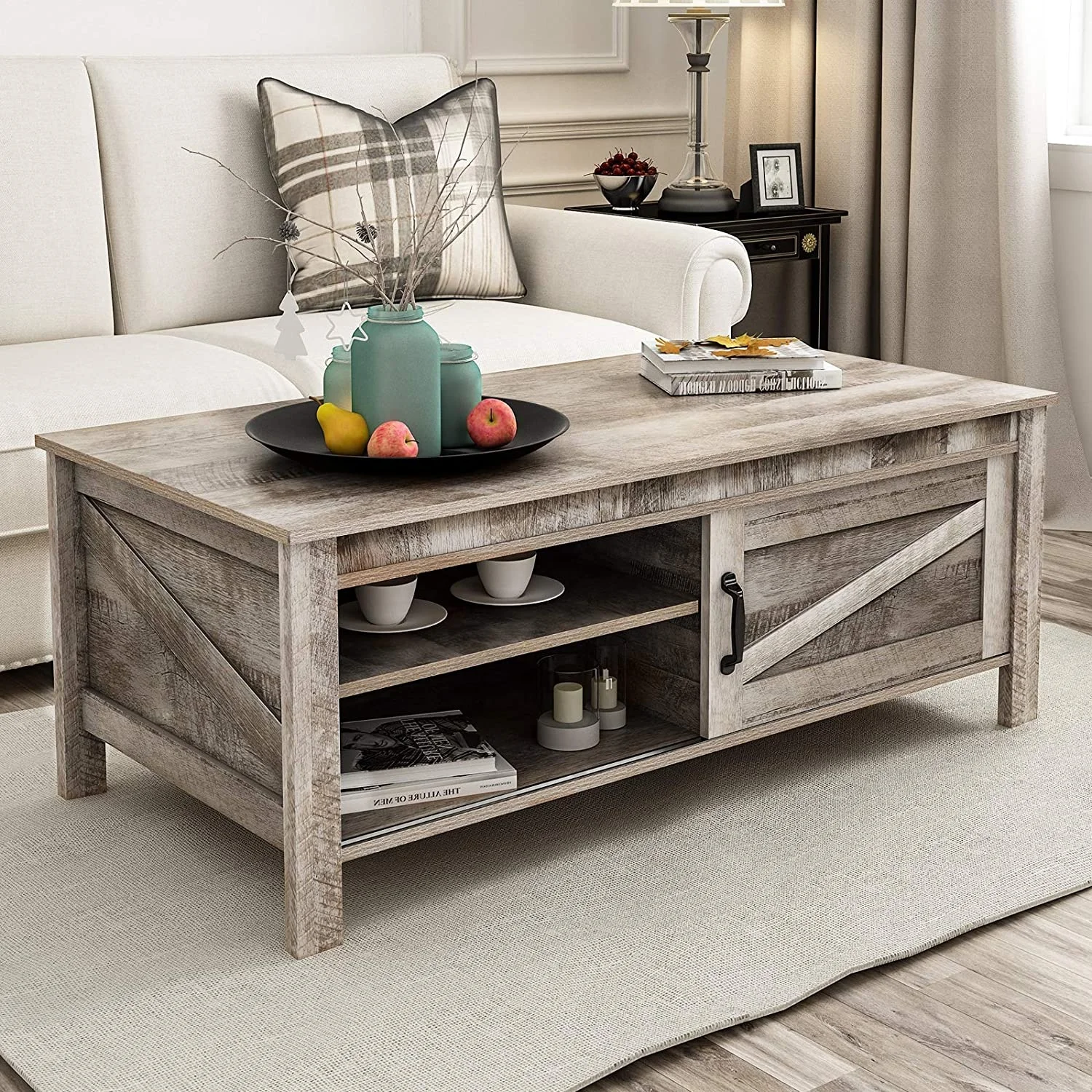 grey barn coffee table