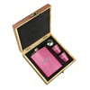8oz Rose Red SS Hip Flask2