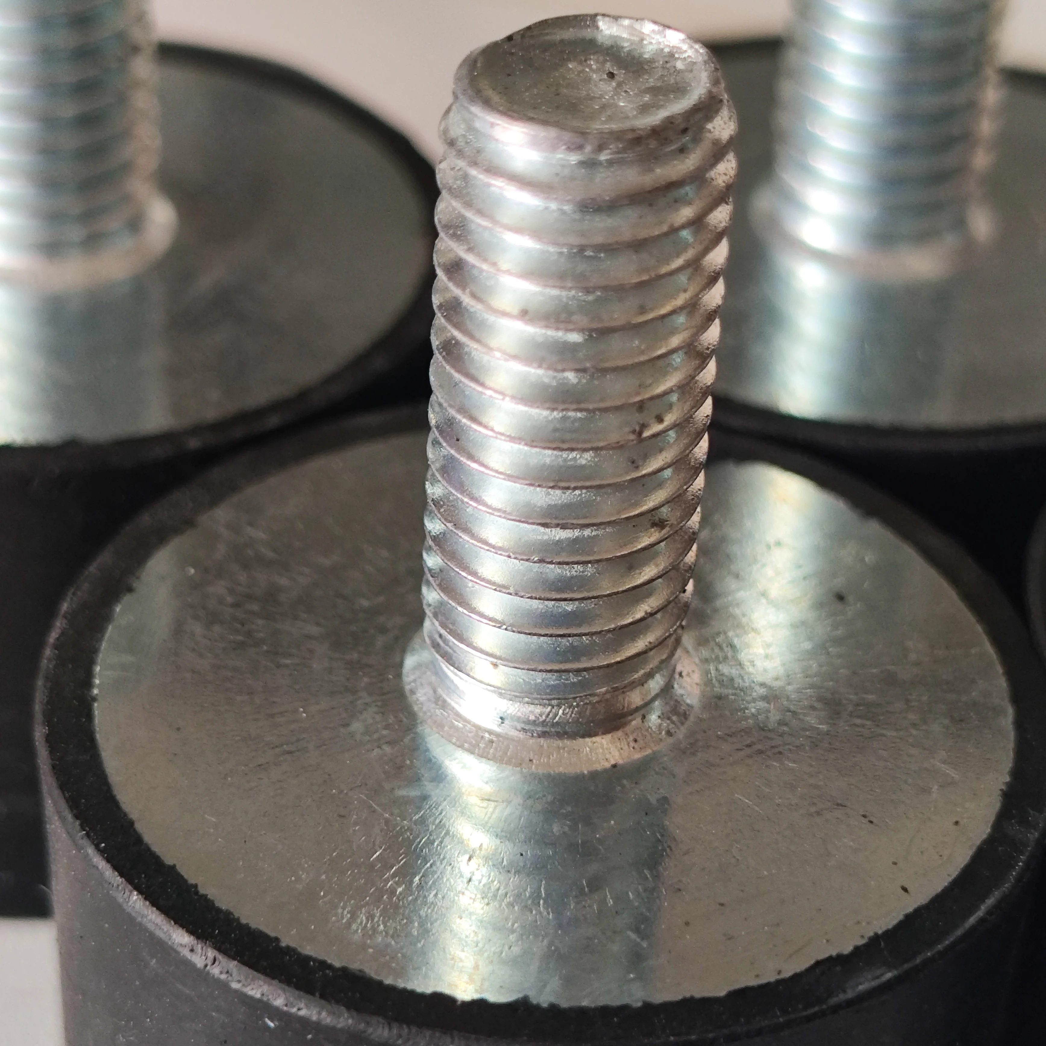 Cylindrical Stud Vibration Isolation Mounts Male Female Rubber Shock Absorber Bumper Isolator Damper