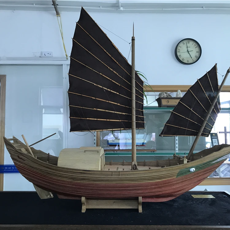 100cm  Fu Boat model sailboat ship model sailboat shipping scale model O.A.S shipmodel