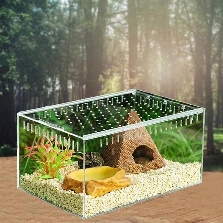 Acrylic Reptile Cage Perfect for Breeding and Trapping
