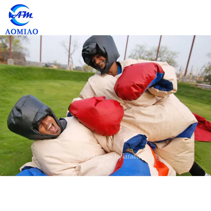 Funny and Safe Inflatable Sumo Wrestler Suit Costume for Child and Adult Inflatable Fat Suit for Sale