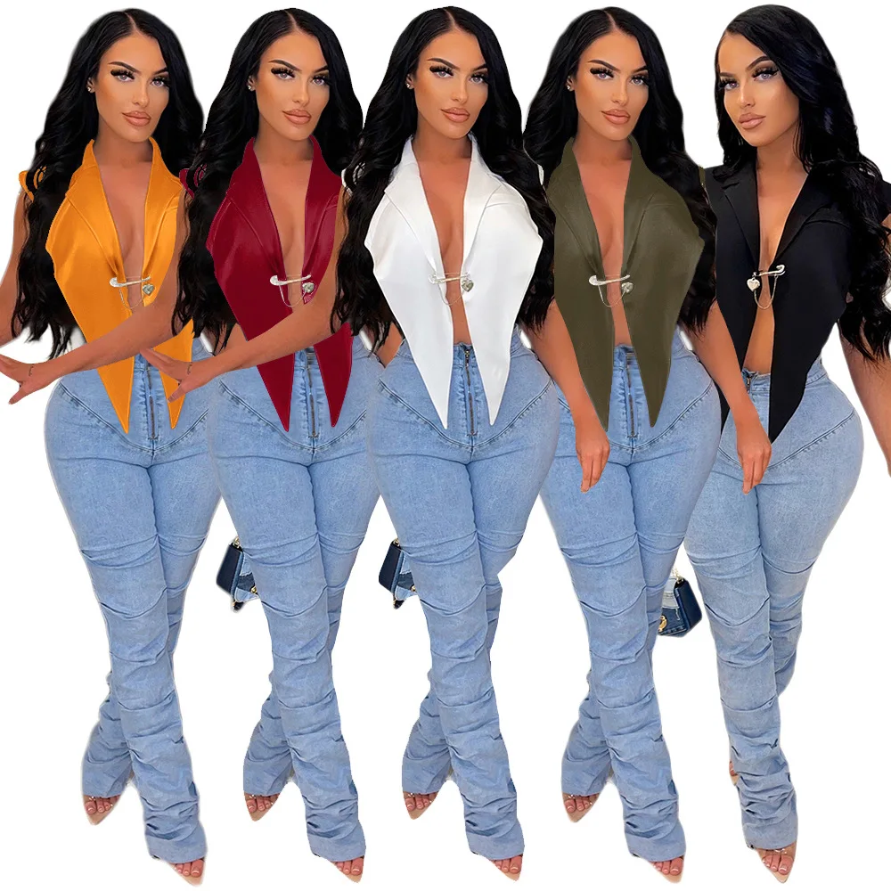 Women Blouse Summer Fashion Hot Solid Ladies Blouses And Tops Sexy  Sleeveless Shirts Casual Female Clothing Crop Top Women - Buy Crop Top  Women,Clothes Women Sexy,Ladies Blouses And Tops Product on ...