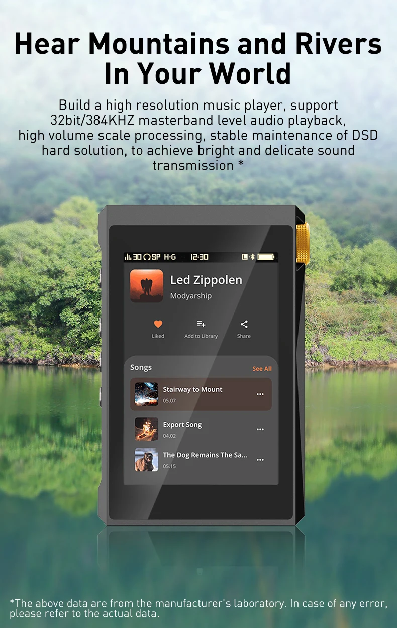 Lossless Mp3 Player,Dsd High Resolution Digital Audio Music Player With