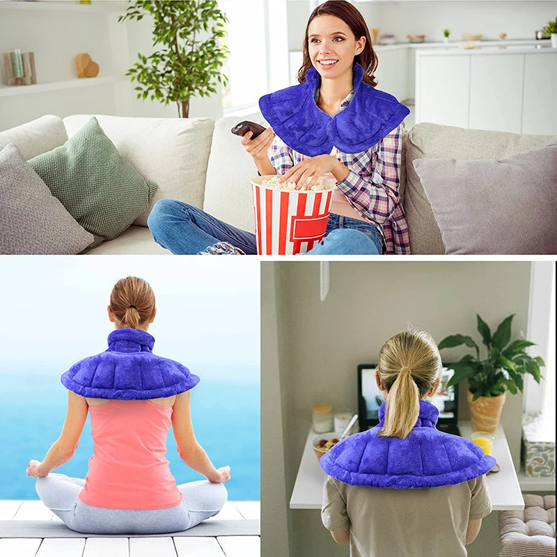 health care supplies custom reusable microwave heating pad for neck and shoulders for pain relief