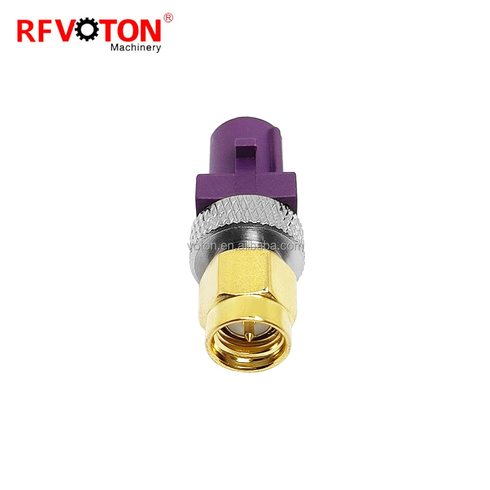 Fakra to SMA Adapter SMA Male to Fakra Male Female Code A/B/C/D/E/F/G/H/I/K/Z 50 Ohm SMA Fakra Adaptor RF Coaxial Connectors supplier
