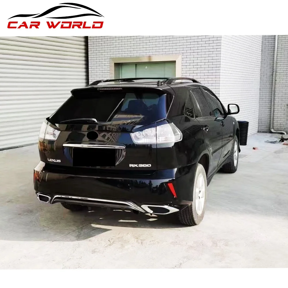 New for RX330 & Harrier 2003-2007 Car Bumper Kit with Tow Hook PP Material Upgrade