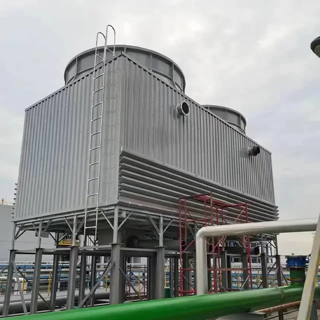 Factory Price Counter Light in Weight Flow Cooling Tower FRP Bottles Shape Open Type  and Good in Stability Round Cooling Tower