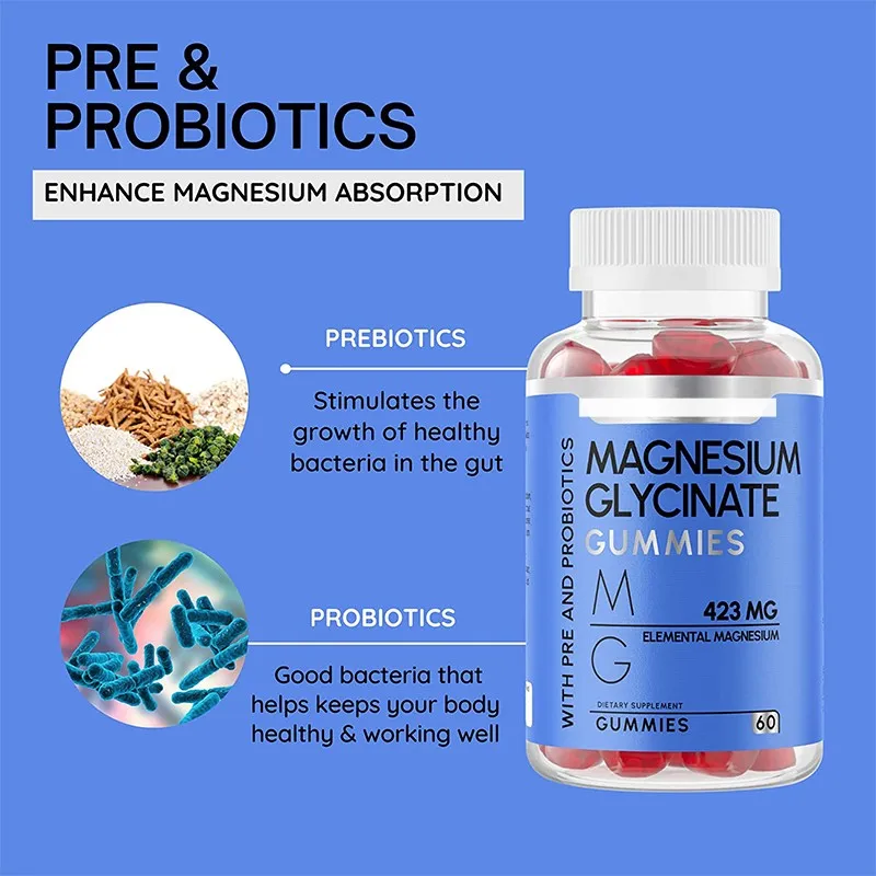 Oem Calcium Magnesium Zinc Vitamin D Threonate Complex Glycinate