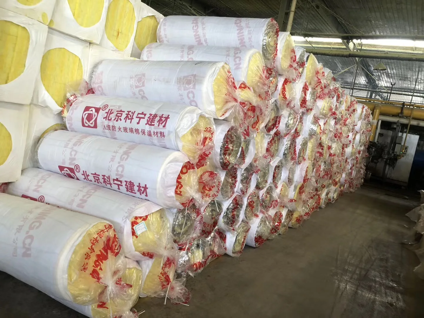 Vinyl Faced Fiberglass Insulation Insulated House Thermal Insulation