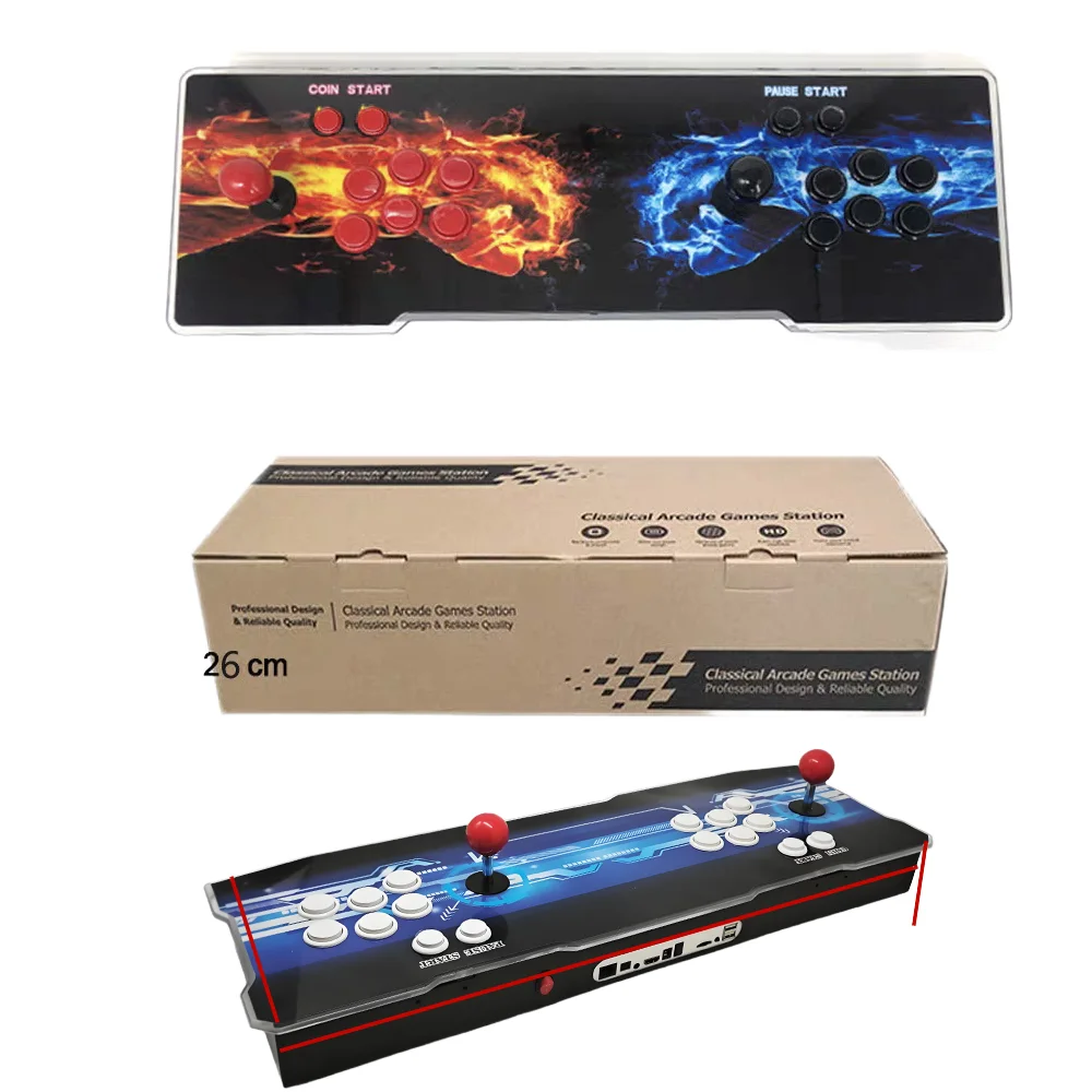 30000-in-1 Classic 3D Pandora Game Box Arcade 2 Players