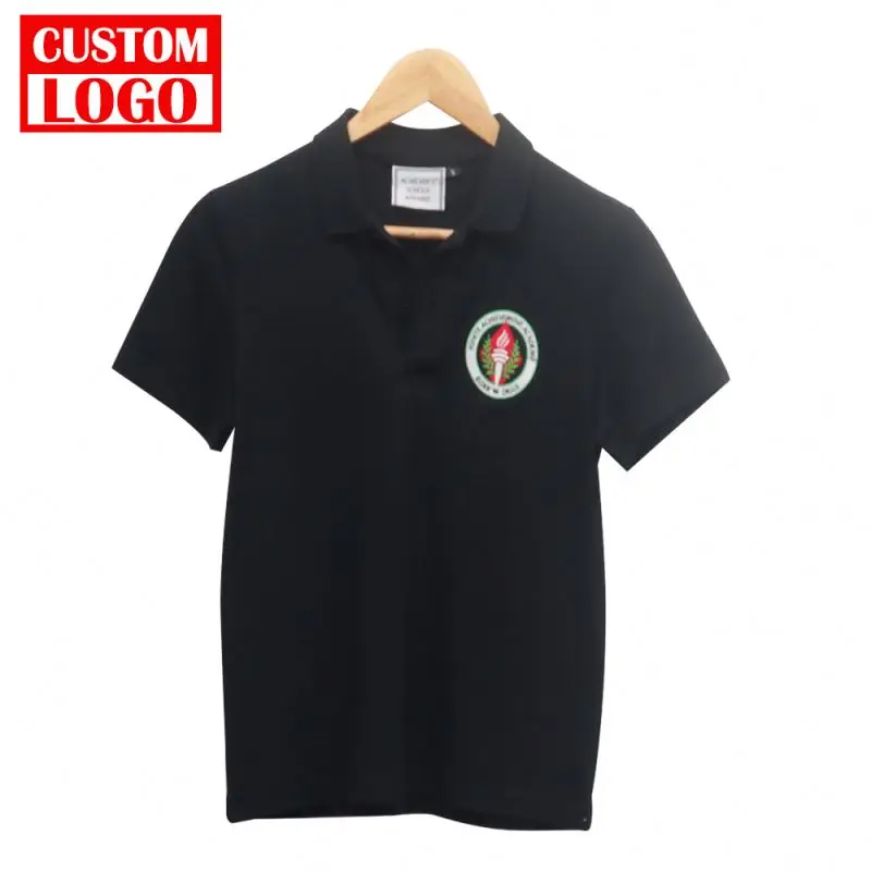 Polo personalizado con logotipo bordado, camisa con logotipo