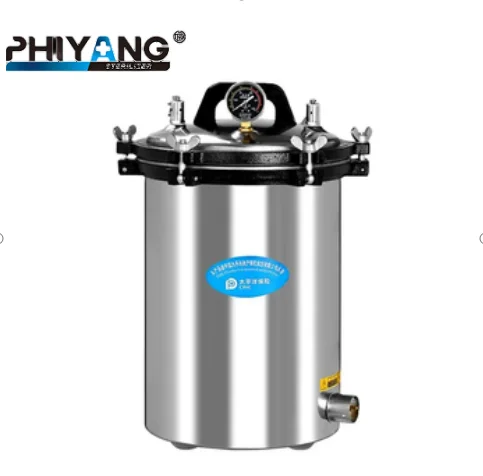 New Arrival Portable 24L Pressure Steam Sterilizer Lab Sterilizing Equipment Medical automatic control-121063