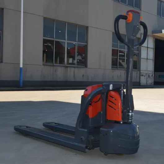 WELIFTRICH China Small Pedal 1500kg Forklift Manual Pallet Jack Man 1.5ton Reach Electric Palet Truck As Forestry Trailer