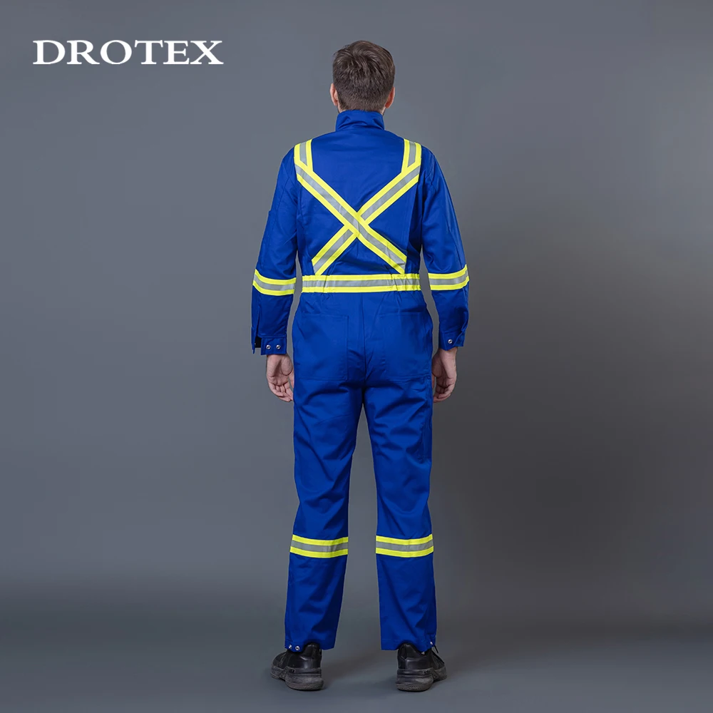 Oem Chemical Engineer Work Wear Working Clothes Coverall Reflective