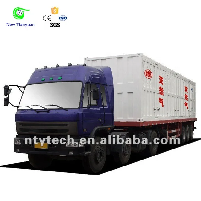 Low Failure Rate Reciprocating Mobile Filling Station Long Service Life CNG Daughter Station with 380V Motor Core Components