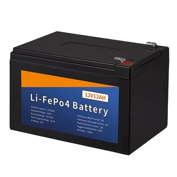 Long Life Solar Battery 12V 50Ah 100Ah 150Ah 200Ah 300Ah Lithium Iron Phosphate Battery Pack