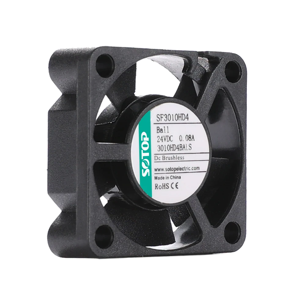 Axial Flow Cooling Fan, Brushless, 5/12VDC, Plastic, 30mm - detail 4