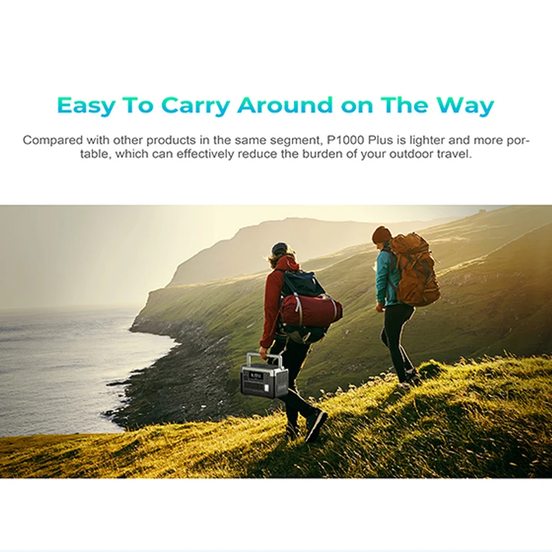 Зарядна станція Oukitel P1000E Plus 1800W 1024Wh