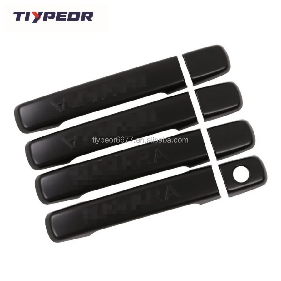 product tiypeor for nissan 2007 navara d40 door cup protectors handle headlight cover tail light fuel tank cover conversion parts-4