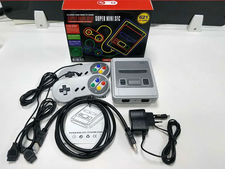 Retro Super Mini Classic Hd Jogos 600 621 In 1 8 Bit Tv Game Console