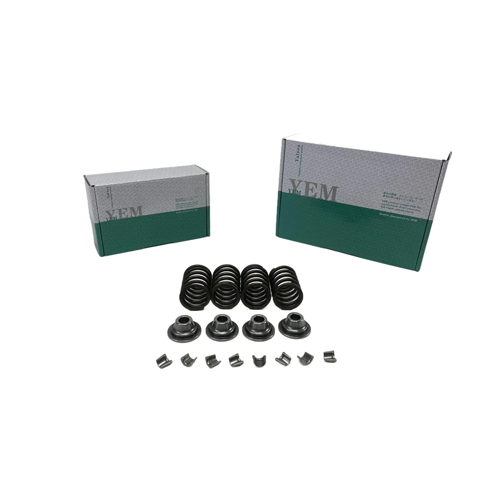 Valve Spring Kit Spring Seat & Retainer 2TNE66 for Yanmar Replacement Engine Parts