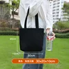Bolsa negra horizontal de tamaño 30*20*10 [bolsa en blanco]